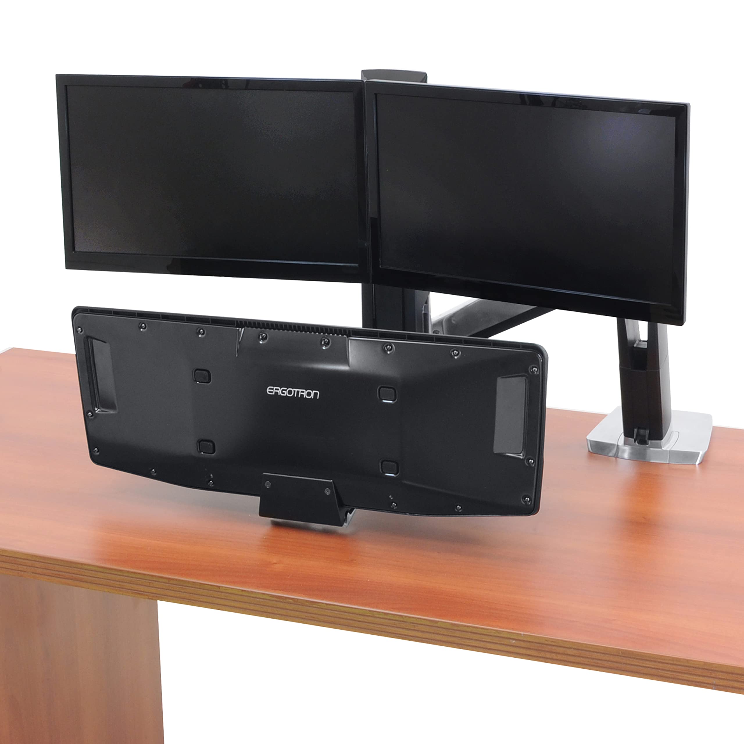 Amazon.com: Ergotron – WorkFit-A Dual Monitor Standing Desk